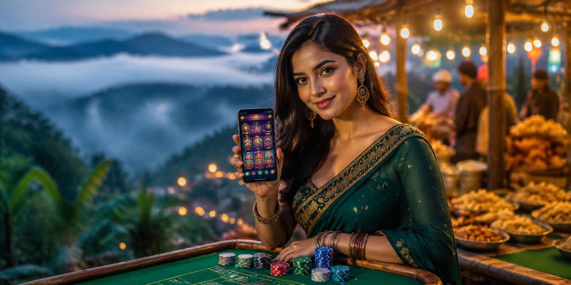 বান্দরবানের রাতের বাজারে মোবাইল ক্যাসিনো বোনাস খেলোয়াড়