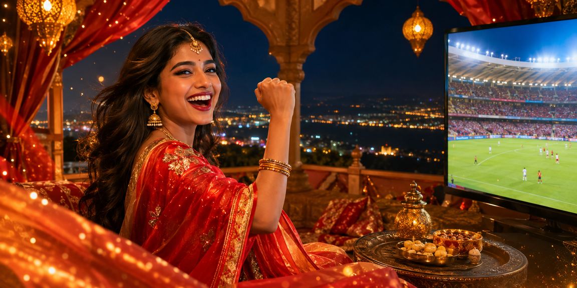 সিলেটের ক্যাসিনো বেটিং প্রোমোশনাল দৃশ্য, শাড়ি পরিহিত মডেল
